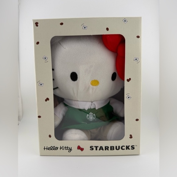 Starbucks Other - Starbucks x Hello Kitty Limited Edition Barista Boxed Plush doll
